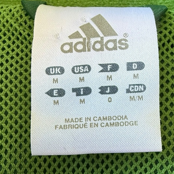 Vintage adidas Full Zip Nylon Jacket, Medium - Picture 8 of 10